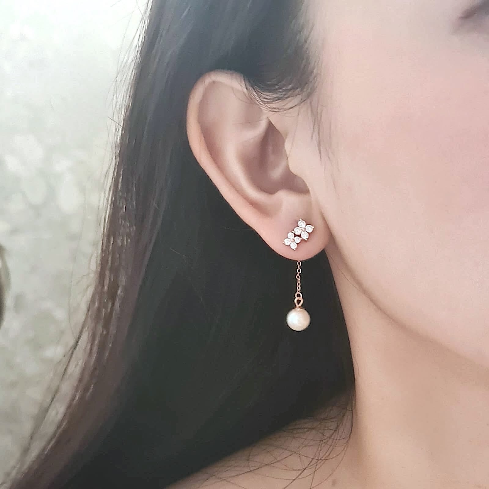 Cute on sale pearl earrings