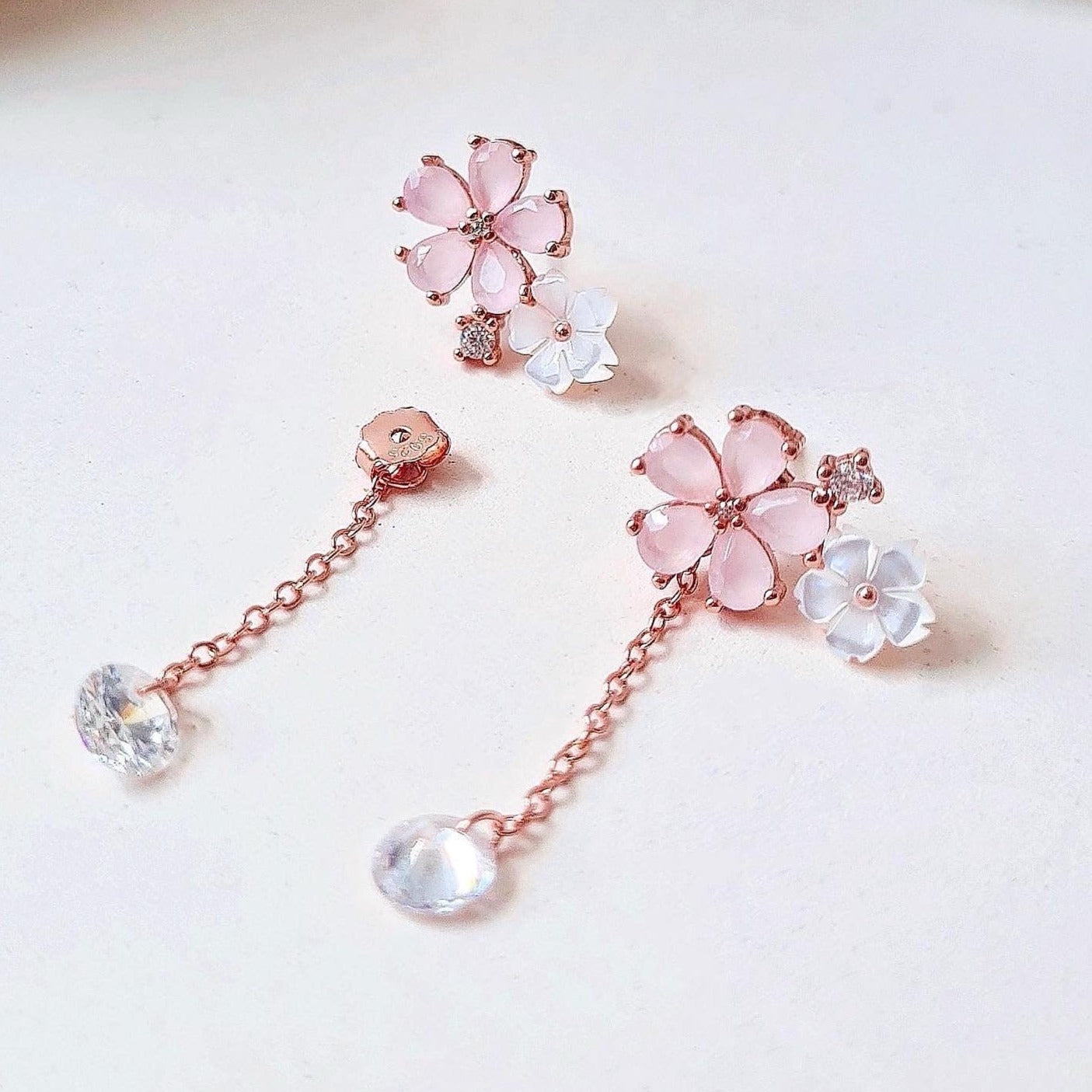 Cherry sale blossom earrings