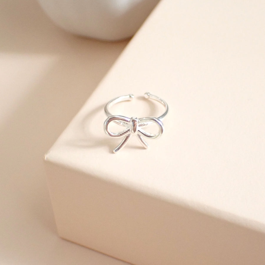 Tra Ribbon Ring 925 Silver