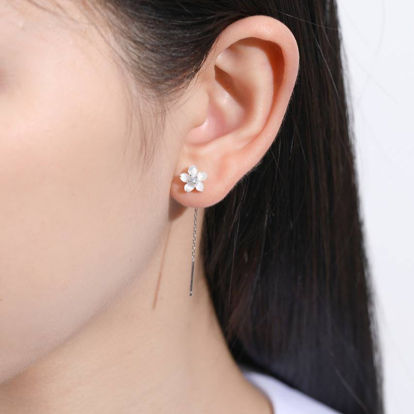 Sakura Butterfly Earcuff 925 Silver