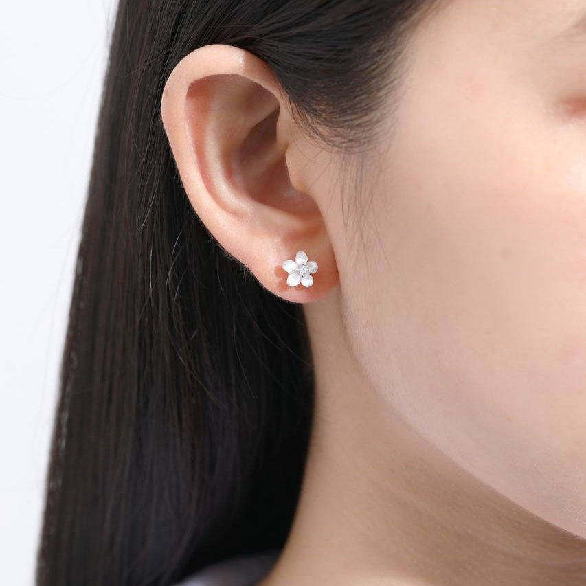 Sakura Butterfly Earcuff 925 Silver