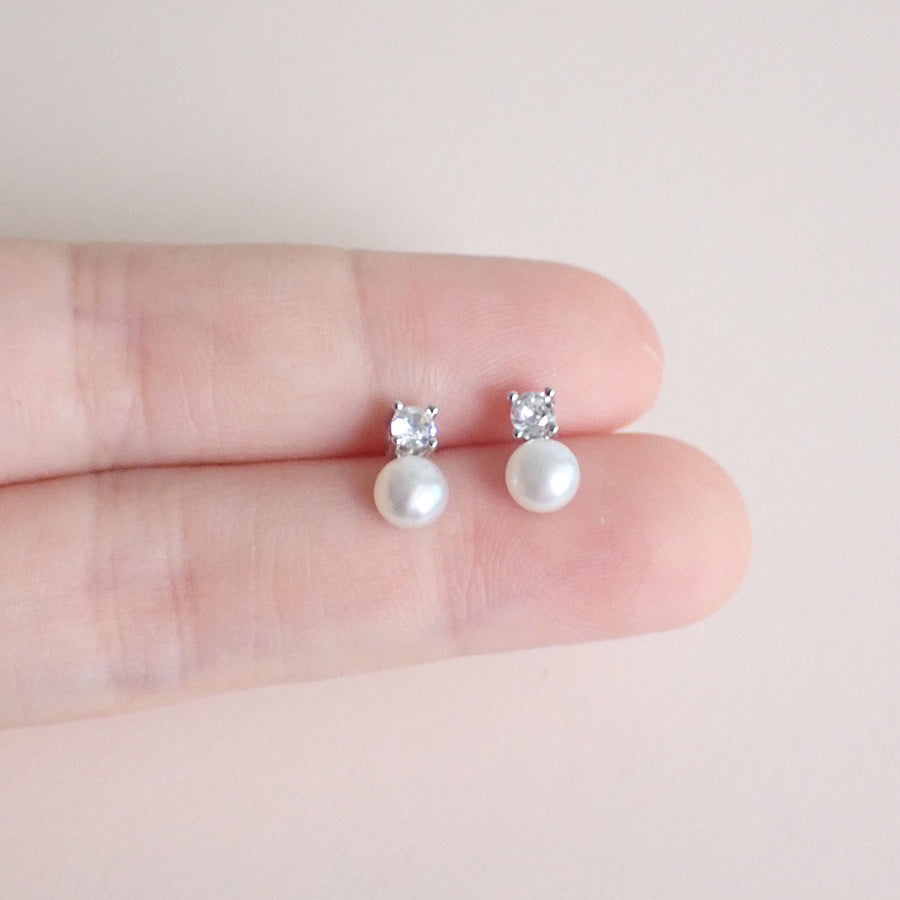 Lexy Freshwater Pearl Stud 925 Silver