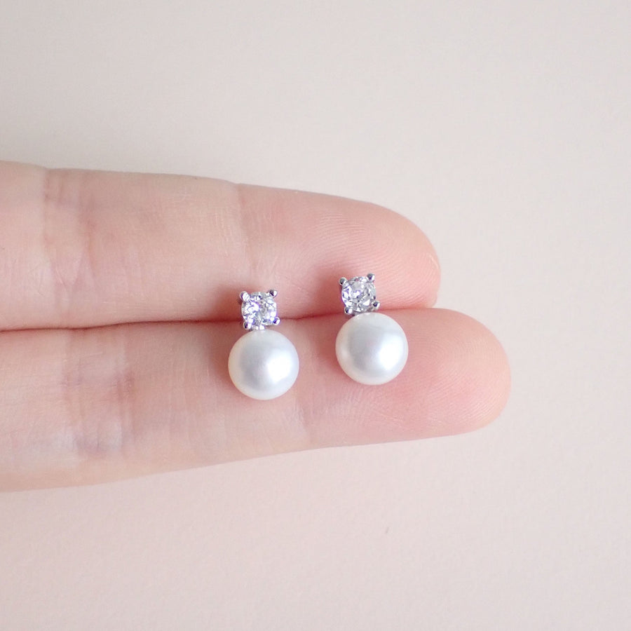 Lexy Freshwater Pearl Stud 925 Silver