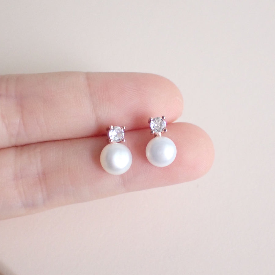 Lexy Freshwater Pearl Stud 925 Silver