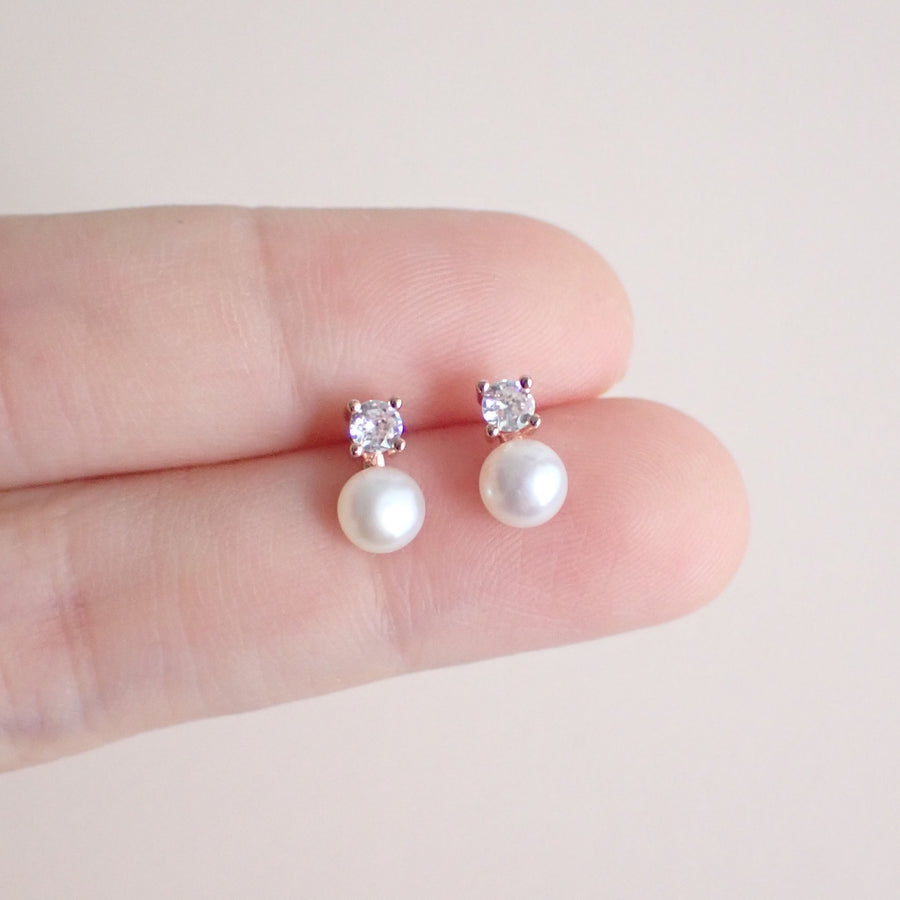 Lexy Freshwater Pearl Stud 925 Silver