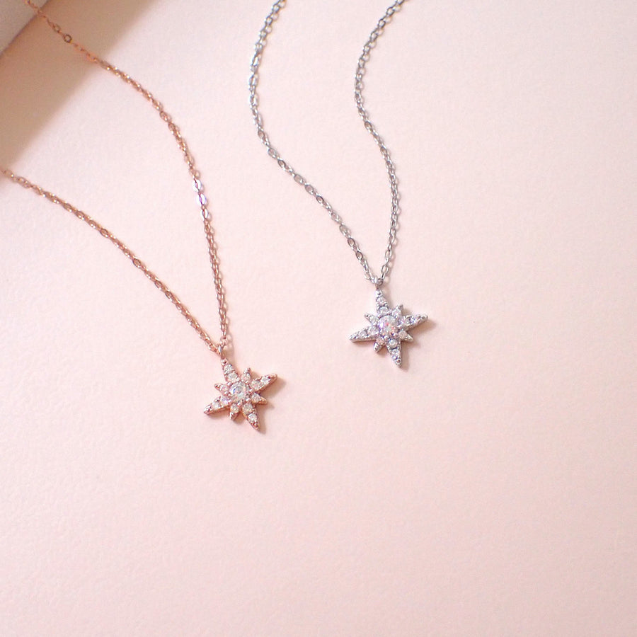 Stellar Celestial Necklace 925 Silver