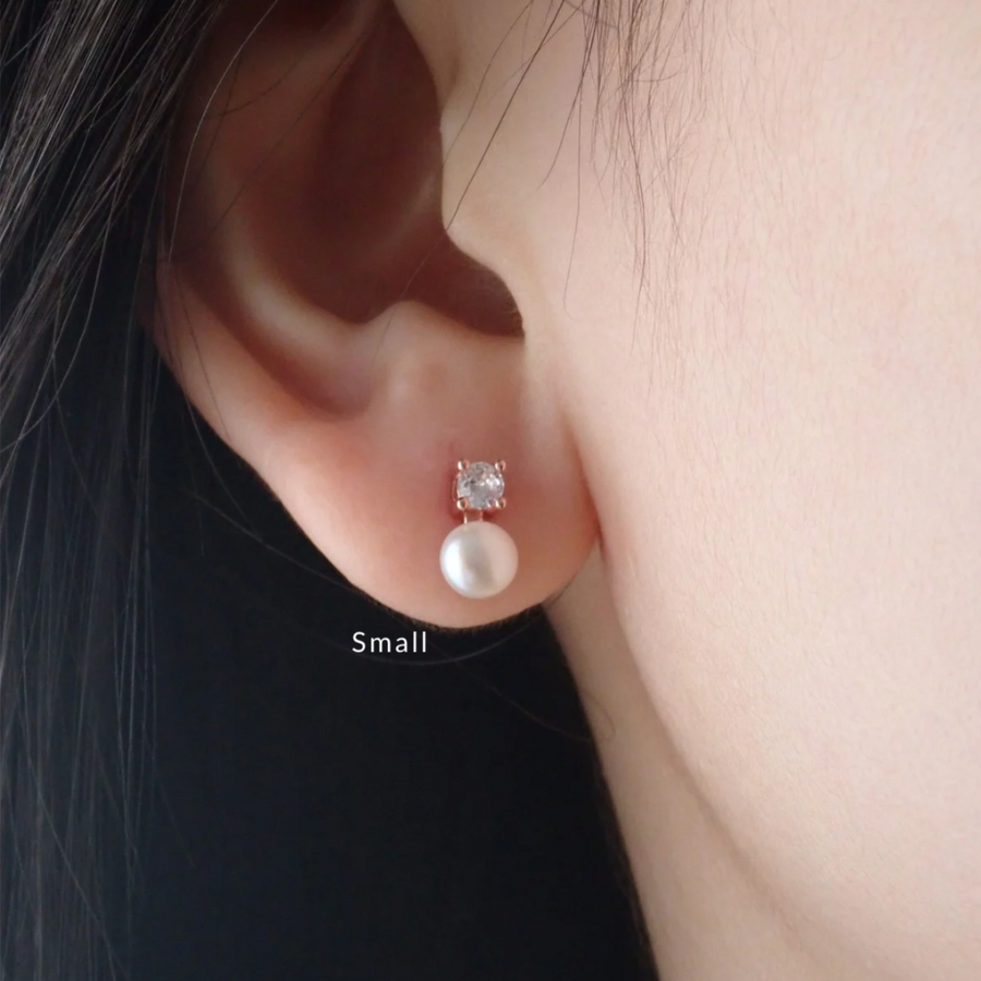 Lexy Freshwater Pearl Stud 925 Silver